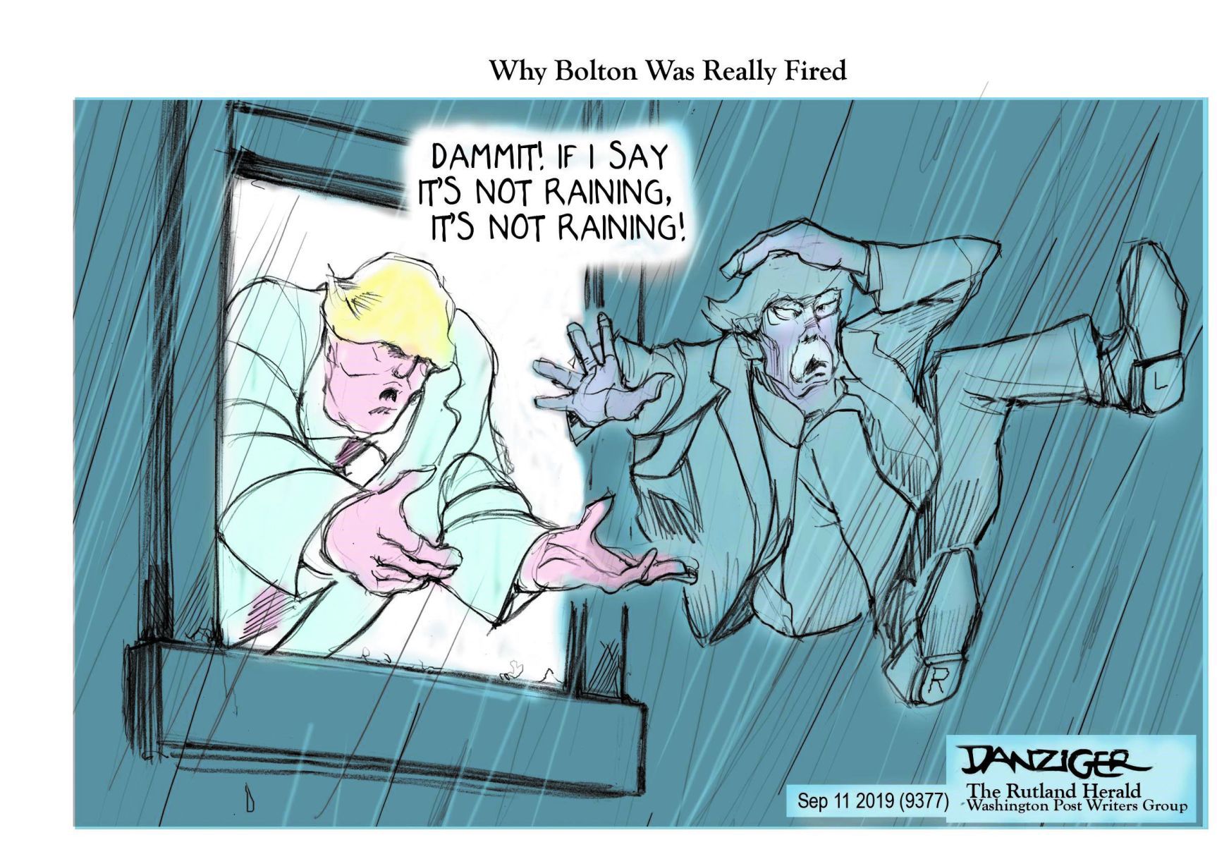 Jeff Danziger cartoon